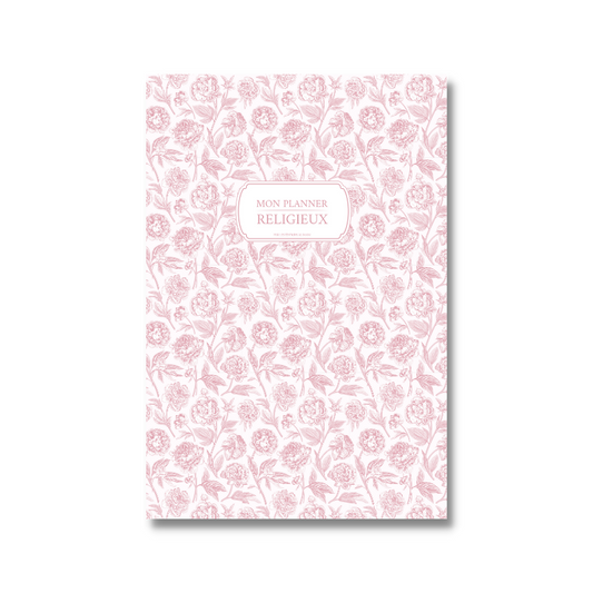 Planner Religieux rose