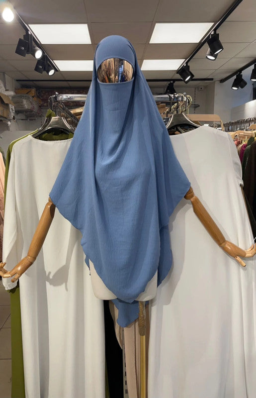 khimar jazz bleu ciel